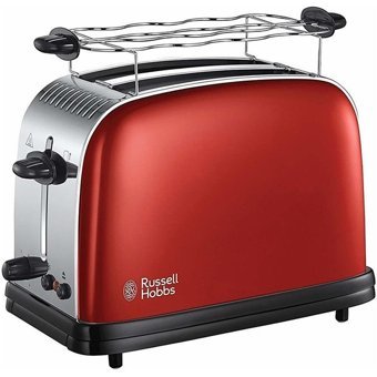 Russell Hobbs 23330-56 2 Dilim Kırıntı Tepsili Telli 1200 W Kırmızı Mini Ekmek Kızartma Makinesi