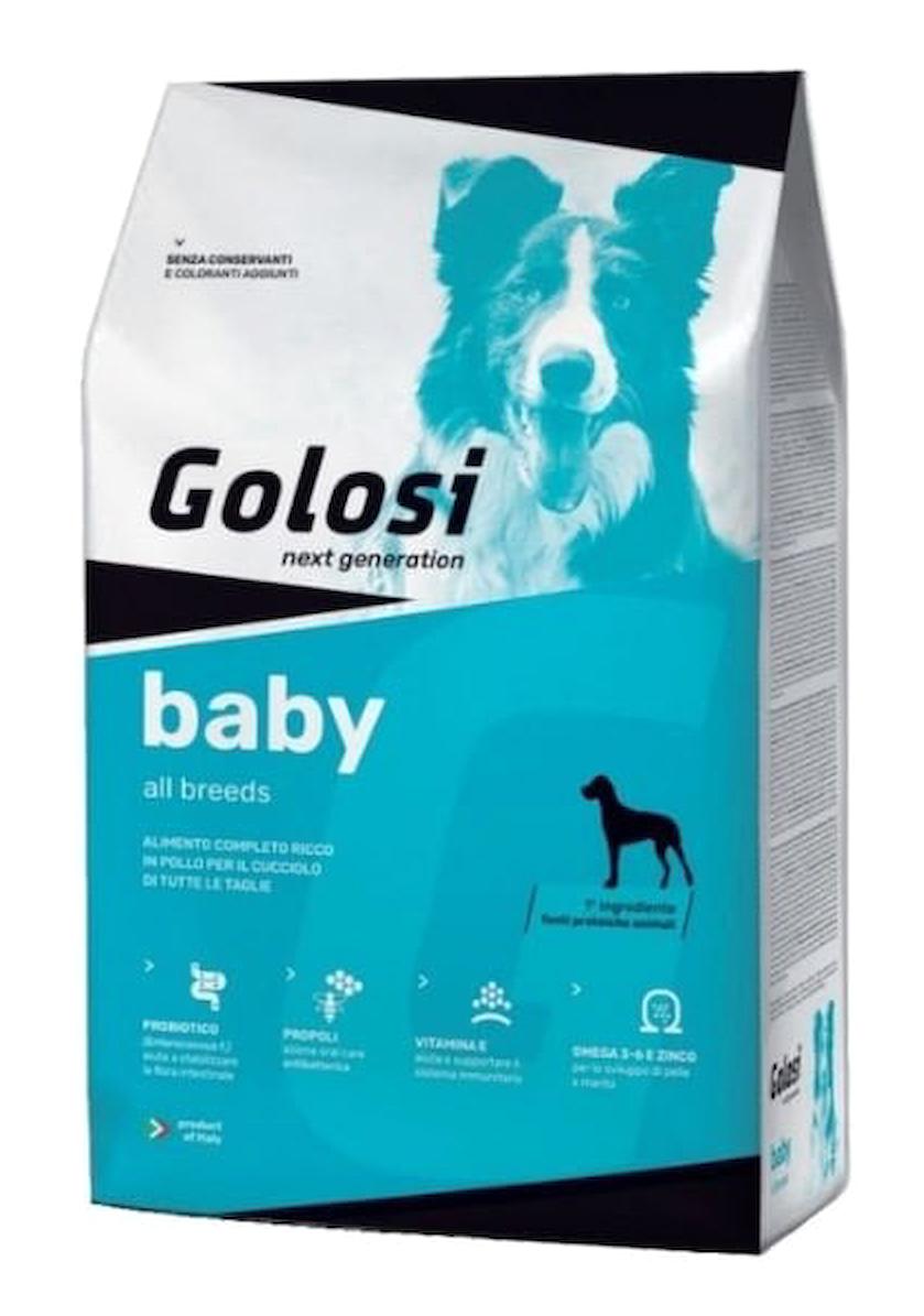 Golosi Baby Tavuk Tüm Irklar Yavru Kuru Köpek Maması 12 kg
