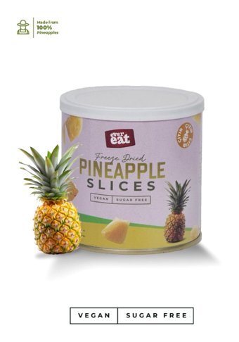 EverEat Organik Şekersiz Ananas
