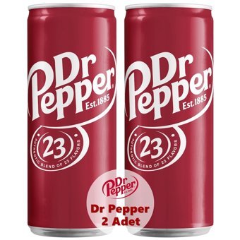 Dr. Pepper Sade Gazoz 2x330 ml