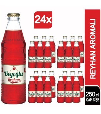 Beyoğlu Güllü-Reyhanlı Gazoz 24x250 ml