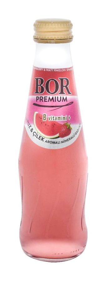 Bor Karpuzlu-Çilekli Gazoz 6x200 ml