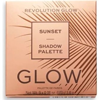 Revolution Glow Sunset Krem Işıltılı Far Paleti