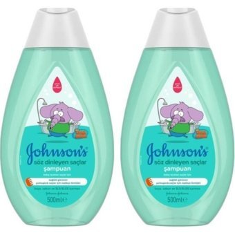 Johnson's Baby Kral Şakir Göz Yakmayan Hipoalerjenik Yenidoğan Normal Ciltler için Bebek Şampuanı 2x500 ml