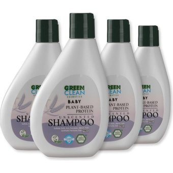 Green Clean Bebek Konak Önleyici Hipoalerjenik Tüm Ciltler için Bebek Şampuanı 4x275 ml
