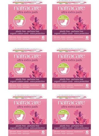 Natracare Ultra Extra Organik Antialerjik Orta 10'lu Hijyenik Ped 6 Adet