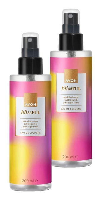 Avon Blissful Sprey Kolonya 2x200 ml