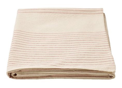 Ikea Vippstarr Pamuk 150x150 cm Dertsiz Kare Masa Örtüsü Bej