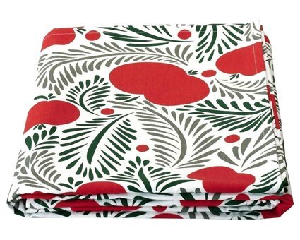 Ikea Vinterfint Pamuk 145x240 cm Dikdörtgen Masa Örtüsü Çok Renkli