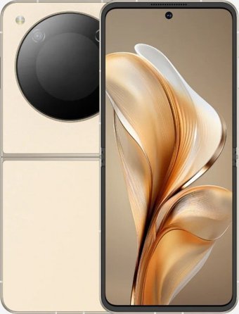 ZTE Nubia Flip 256 GB Hafıza 8 GB Ram 6.9 inç 50 MP Katlanabilir Çift Hatlı OLED Ekran Android Akıllı Cep Telefonu Altın