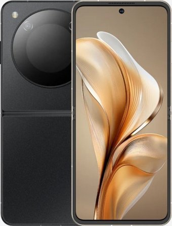 ZTE Nubia Flip 256 GB Hafıza 8 GB Ram 6.9 inç 50 MP Katlanabilir Çift Hatlı OLED Ekran Android Akıllı Cep Telefonu Siyah