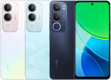 Vivo Y19s 128 GB Hafıza 4 GB Ram 6.68 inç 50 MP Çift Hatlı IPS LCD Ekran Android Akıllı Cep Telefonu Gümüş