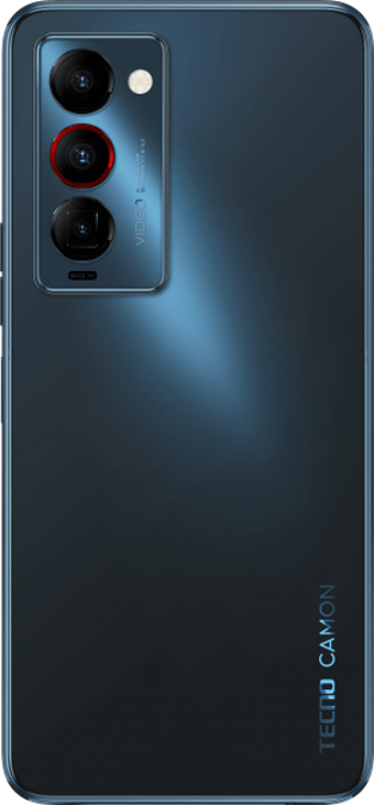 Tecno Camon 18 Premier 256 GB Hafıza 8 GB Ram 6.7 inç 64 MP Çift Hatlı AMOLED Ekran Android Akıllı Cep Telefonu Koyu Mavi