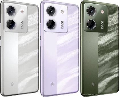 Poco M7 Pro 5G 128 GB Hafıza 6 GB Ram 6.67 inç 50 MP Çift Hatlı OLED Ekran Android Akıllı Cep Telefonu Mor