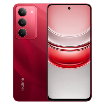 Realme 14x 128 GB Hafıza 6 GB Ram 6.67 inç 50 MP Çift Hatlı IPS LCD Ekran Android Akıllı Cep Telefonu Kırmızı