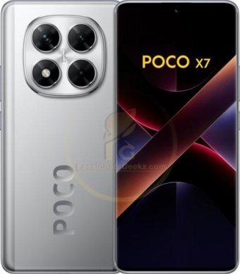 Poco X7 256 GB Hafıza 8 GB Ram 6.67 inç 50 MP Çift Hatlı AMOLED Ekran Android Akıllı Cep Telefonu Gümüş