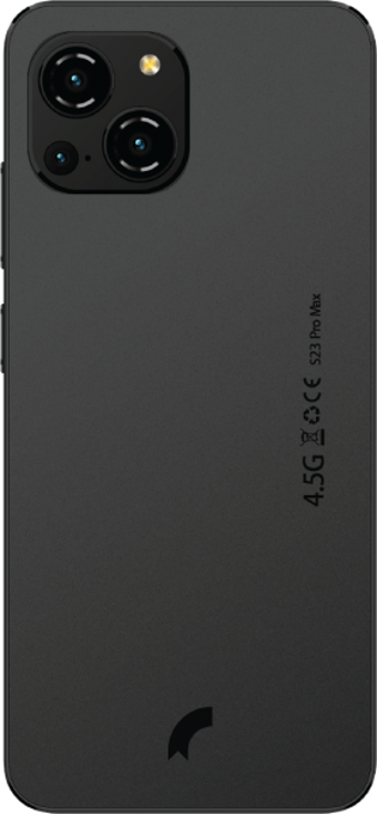 Reeder S23 Pro Max 128 GB Hafıza 6 GB Ram 6.51 inç 48 MP Çift Hatlı IPS LCD Ekran Android Akıllı Cep Telefonu Siyah