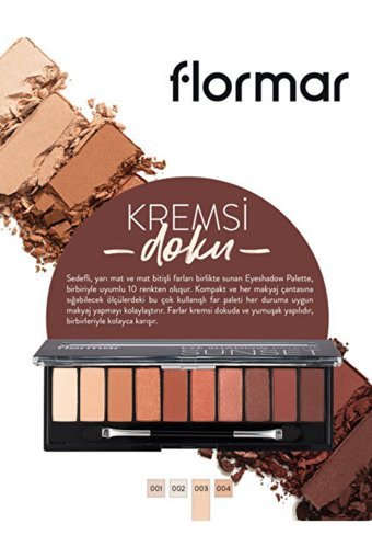 Flormar Nude Toz Mat Far Paleti