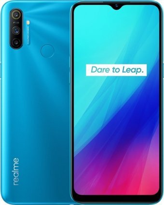 Realme C3 Duos 64 GB Hafıza 3 GB Ram 6.5 inç 12 MP Çift Hatlı IPS LCD Ekran Android Akıllı Cep Telefonu Mavi