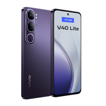 Vivo V40 Lite 4G 256 GB Hafıza 8 GB Ram 6.67 inç 50 MP Çift Hatlı AMOLED Ekran Android Akıllı Cep Telefonu Mor