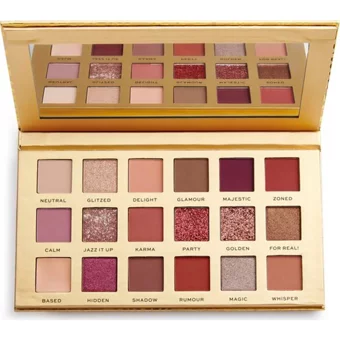Revolution Neutral Luxe Shadow Krem Işıltılı Far Paleti