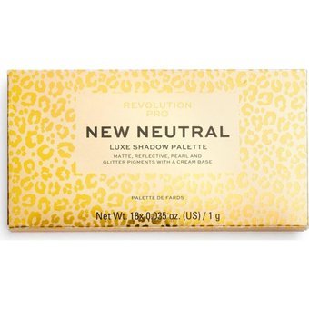 Revolution Neutral Luxe Shadow Krem Işıltılı Far Paleti