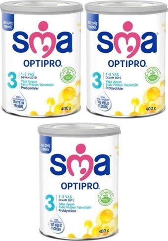 Sma Optipro Tahılsız Probiyotikli 3 Numara Devam Sütü 1.2 kg