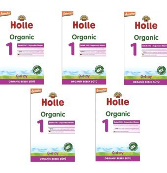 Holle Yenidoğan Tahılsız Glutensiz Organik 1 Numara Bebek Sütü 2 kg