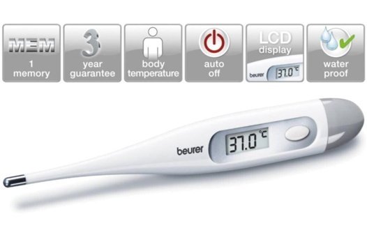 Beurer FT09 Koltuk Altı Dijital Çubuk Yetişkin Ateş Ölçer