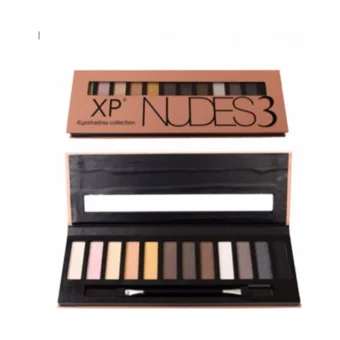 XP Nudes 3 Toz Mat Sedefli Far Paleti