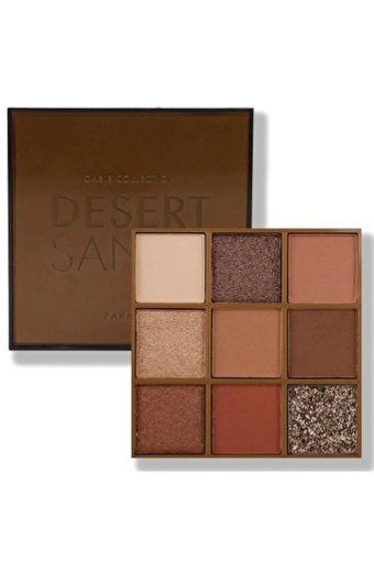 Farmasi Oasis Collection Desert Sands Toz Mat Saten Sedefli Far Paleti