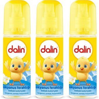 Dalin Okyanus Ferahlığı Sprey Bebek Kolonyası 3x150 ml
