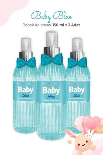 Eyüp Sabri Tuncer Baby Blue Sprey Bebek Kolonyası 3x150 ml