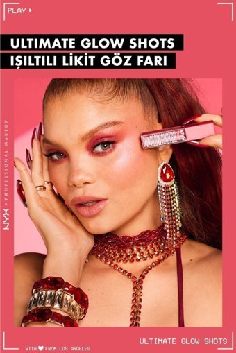 Nyx Professional Makeup 12 Raspberry Rave Likit Mat Tekli Far Kırmızı