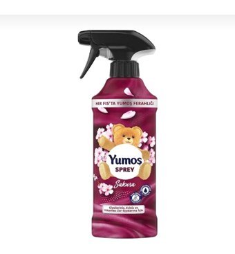 Yumoş Sakura Sprey Çamaşır Parfümü 450 ml