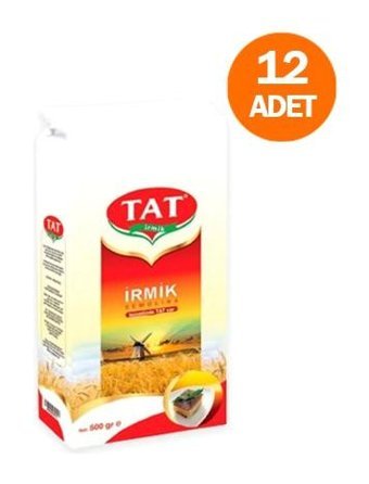 Tat İrmik 12x500 gr