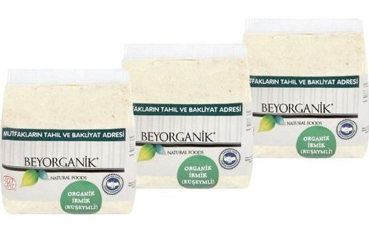 Beyorganik Organik Ruşeymli Bebek İrmiği 3x350 gr