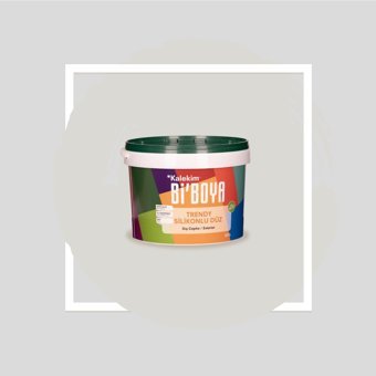Bi'Boya 4412 Silikonlu Akrilik Su Bazlı Dış Cephe Boyası 2.5 lt