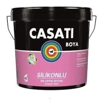 Casati Silikonlu Akrilik Su Bazlı Dış Cephe Boyası 2.5 lt Koza