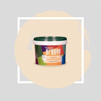 Bi'Boya 4081 Silikonlu Akrilik Su Bazlı Dış Cephe Boyası 2.5 lt
