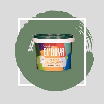 Bi'Boya 4376 Silikonlu Akrilik Su Bazlı Dış Cephe Boyası 7.5 lt