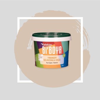 Bi'Boya 4021 Silikonlu Akrilik Su Bazlı Dış Cephe Boyası 7.5 lt