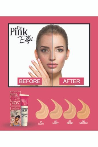 The Pink Ellys Smooth Skin Dry 4 Krem Tüp Fondöten