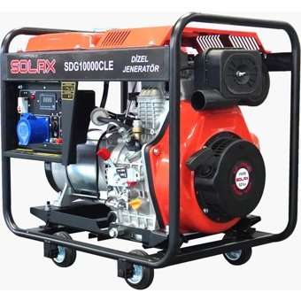 Solax SDG10000CLE 7 kVA İpli - Marşlı Dizel Jeneratör