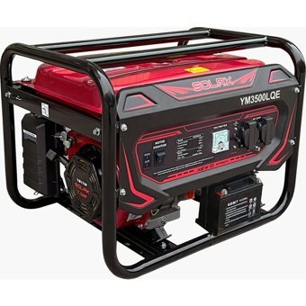 Solax YM3500LQE 3 kVA İpli - Marşlı Benzinli Jeneratör