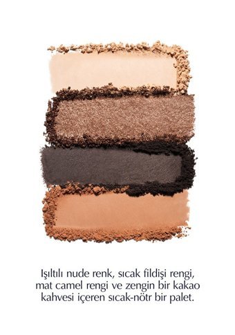 Estee Lauder Pure Color 04 Desert Dunes Toz Mat Sedefli Far Paleti