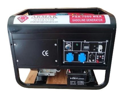 Armak Pga 7000 MEA 7 kVA Elektrikli - İpli - Marşlı Benzinli Jeneratör