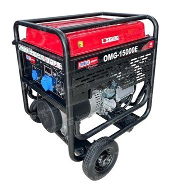 Omega OMG-15000E 15 kVA İpli Benzinli Jeneratör