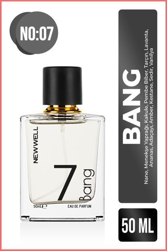 New Well Bang 07 EDP Baharat-Meyveli-Sedir Erkek Parfüm 50 ml