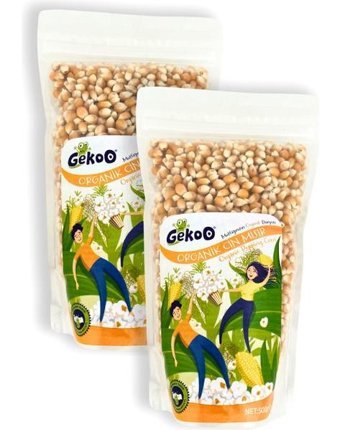Gekoo Organik Cin Mısır 2x500 gr